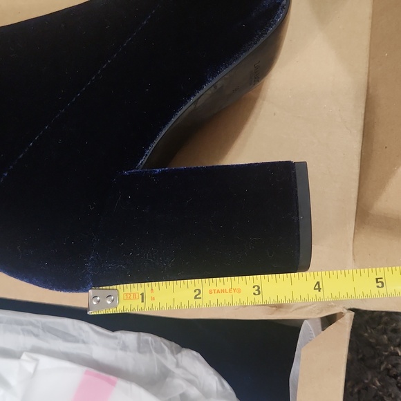 Zara Over The Knee Velvet Boots - Picture 8 of 8